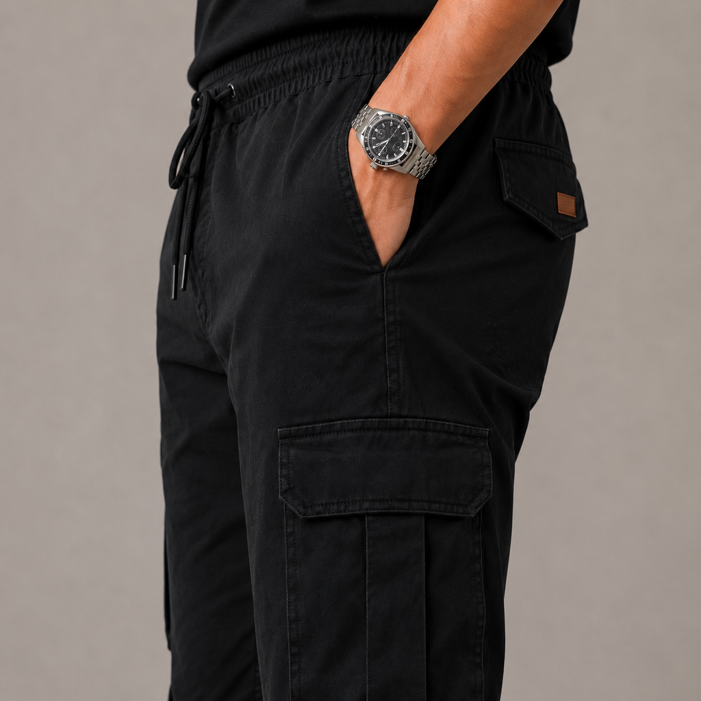 Urban Edge Cargo| Deep Black