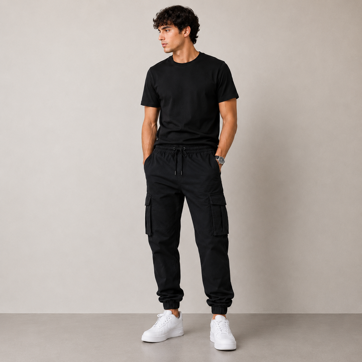 Urban Edge Cargo| Deep Black
