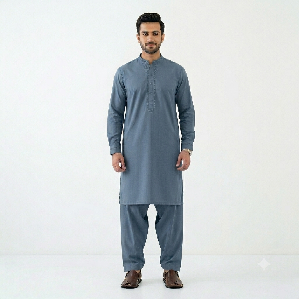 Wash & Wear - Dusty Blue
