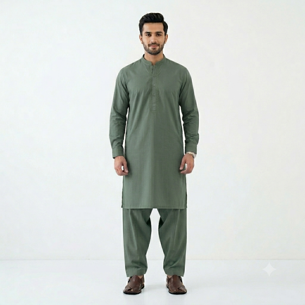 Wash & Wear - Sage Green